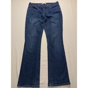 Levis 515 Boot Cut Jeans Womens 12 L/C Medium Wash Denim Mid Rise Stretch